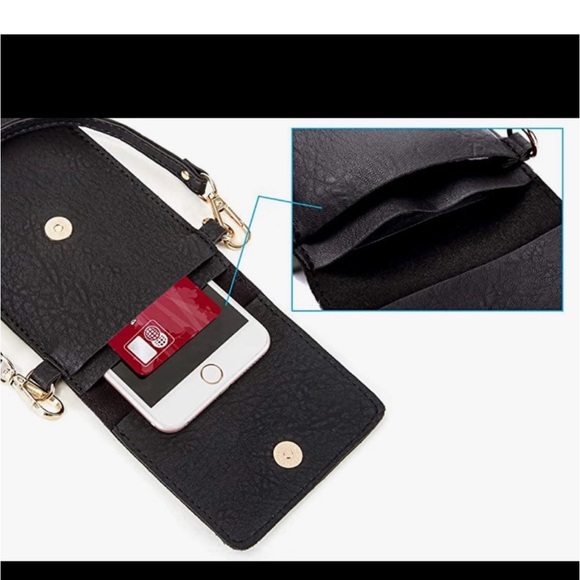 2/$10 Never Used Lightweight Cell Phone Wallet Purse with 2 Straps - Picture 5 of 5